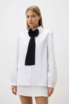 Рубашка хлопковая с бантом SABRINA SCALA