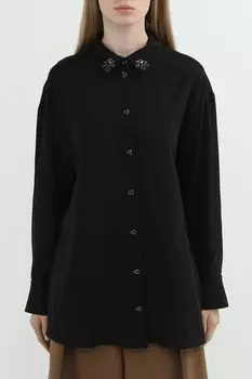 Рубашка хлопковая с декором Auranna