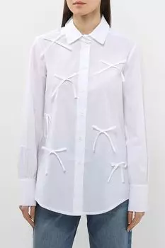 Рубашка хлопковая с декором Rinascimento