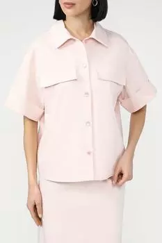 Рубашка хлопковая с фальш карманами SABRINA SCALA
