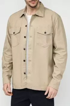 Рубашка хлопковая с карманами Piombo