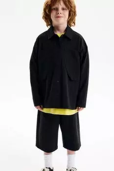 Рубашка хлопковая с карманами Silver Spoon Life