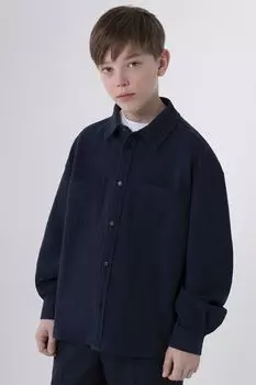 Рубашка хлопковая с карманами Smena