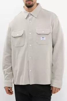Рубашка хлопковая с карманами свободного кроя HUGO