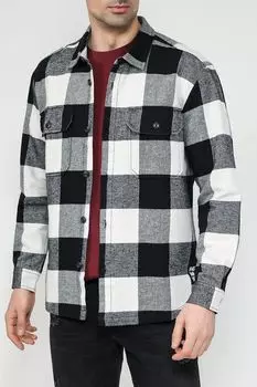 Рубашка хлопковая с карманами в клетку s.Oliver