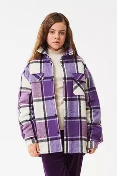 Рубашка хлопковая с карманами в клетку SMENA