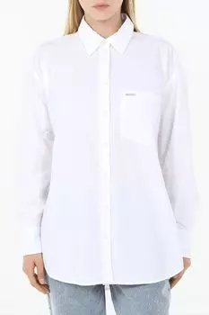 Рубашка хлопковая с карманом Guess Jeans