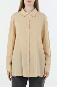 Рубашка хлопковая с карманом Loft