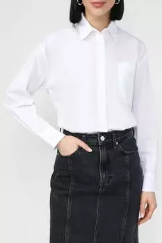 Рубашка хлопковая с карманом Piombo