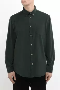 Рубашка хлопковая с карманом Piombo