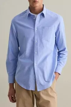 Рубашка хлопковая с карманом Piombo