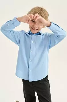 Рубашка хлопковая с карманом TOM TAILOR