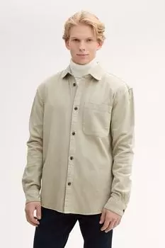 Рубашка хлопковая с карманом TOM TAILOR