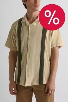 Рубашка хлопковая с коротким рукавом Blend