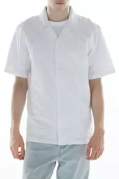 Рубашка хлопковая с коротким рукавом Casual Friday