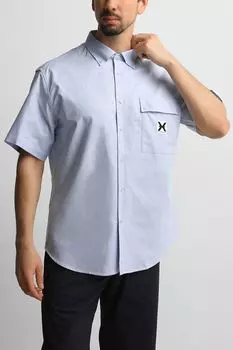 Рубашка хлопковая с коротким рукавом John Richmond