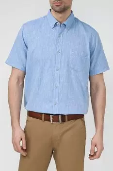 Рубашка хлопковая с коротким рукавом LERROS