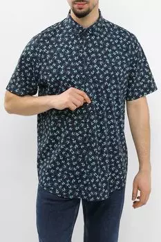 Рубашка хлопковая с коротким рукавом LERROS