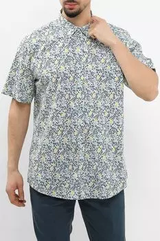 Рубашка хлопковая с коротким рукавом LERROS