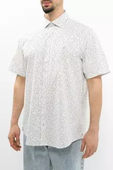 Рубашка хлопковая с коротким рукавом LERROS