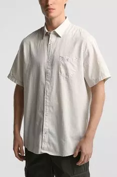 Рубашка хлопковая с коротким рукавом LERROS