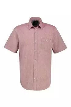 Рубашка хлопковая с коротким рукавом LERROS