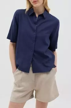 Рубашка хлопковая с коротким рукавом OVS