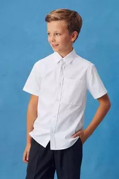 Рубашка хлопковая с коротким рукавом Smena