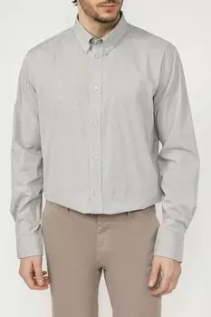 Рубашка хлопковая с мелким принтом Esprit Casual