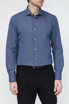 Рубашка хлопковая с мелким принтом OVS