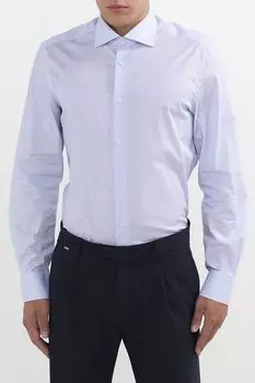 Рубашка хлопковая с мелким принтом OVS