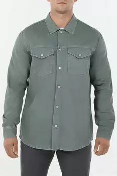 Рубашка хлопковая с накладными карманами PEPE JEANS