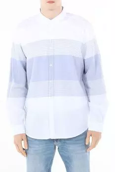 Рубашка хлопковая с полосками Loft