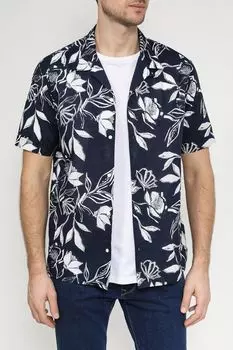 Рубашка хлопковая с принтом Antony Morato