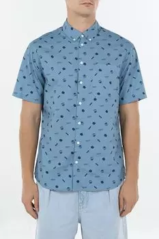 Рубашка хлопковая с принтом Blend