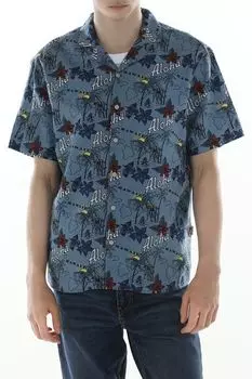 Рубашка хлопковая с принтом Blend