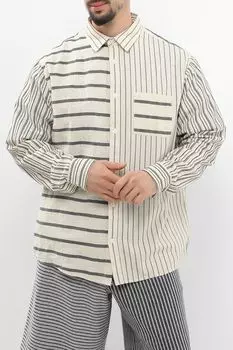 Рубашка хлопковая с принтом Desigual