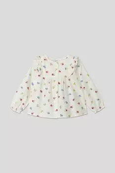 Рубашка хлопковая с принтом Fagottino