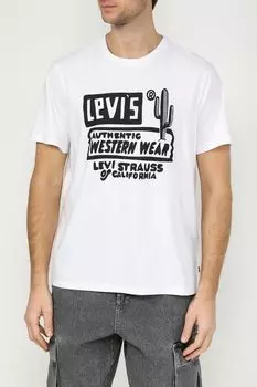 Рубашка хлопковая с принтом LEVI'S