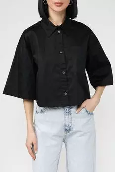 Рубашка хлопковая с широкими рукавами BELUCCI