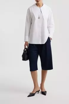 Рубашка хлопковая с удлиненным воротником Urban Tiger