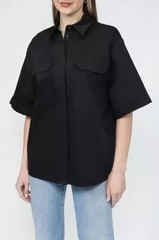 Рубашка хлопковая с укороченным рукавом SABRINA SCALA