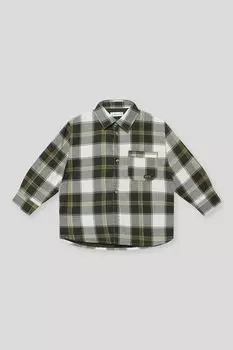 Рубашка хлопковая с в клетку Mayoral