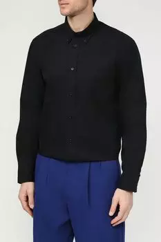 Рубашка хлопковая с воротником на пуговицах Esprit Casual