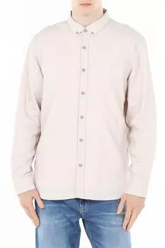Рубашка хлопковая с воротником на пуговицах Loft