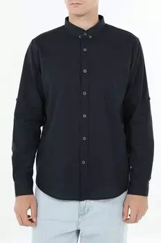 Рубашка хлопковая с воротником на пуговицах Loft