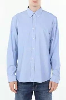 Рубашка хлопковая с воротником на пуговицах Marc O'Polo