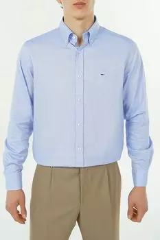 Рубашка хлопковая с воротником на пуговицах Paul & Shark