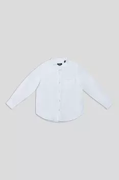 Рубашка хлопковая с воротником стойкой OVS