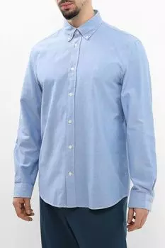 Рубашка хлопковая с вырезами Marc O'Polo